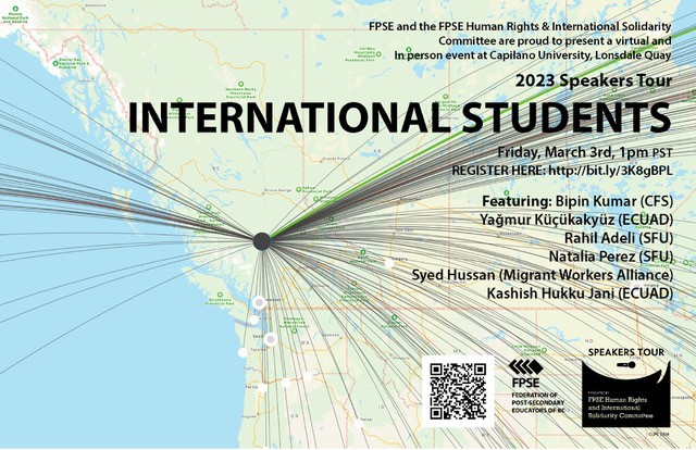 International Students Panel poster 