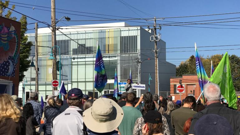 Photo of OPSEU Solidarity Rally