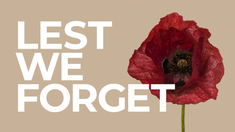 Lest we forget