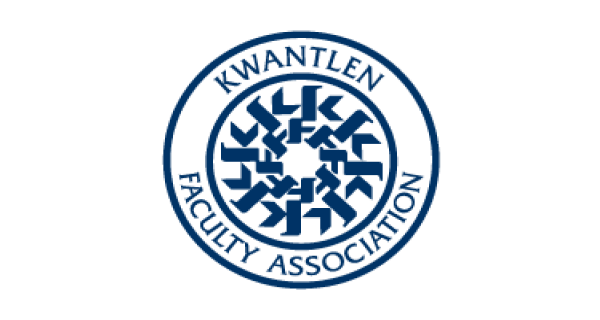 Logo with circular pattern with letter k and wordmark