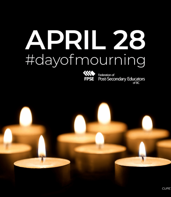 Day of Mourning | April 28, 2020 | President’s Comment