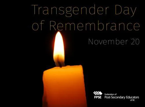 Transgender Day of Remembrance