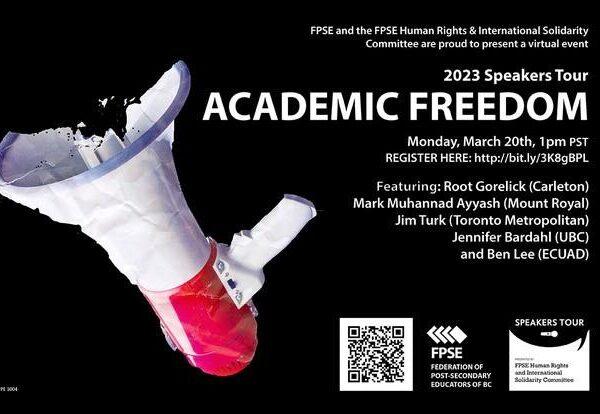 Academic Freedom poster